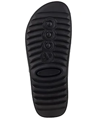 Ecco Women's Cozmo Two Band Leather Buckle Sandals