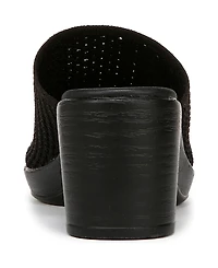 LifeStride Women's Ella Washable Block Heel Slide Sandals