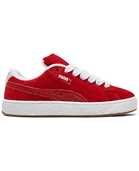 Puma Big Girls' Suede Xl Glitz Skate Casual Sneakers from Finish Line