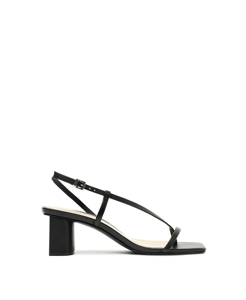 Schutz Women's Heloise Mid Block Heel Dress Sandals