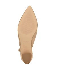 Nine West Women's Kamsee Block Heel Slingback Pumps