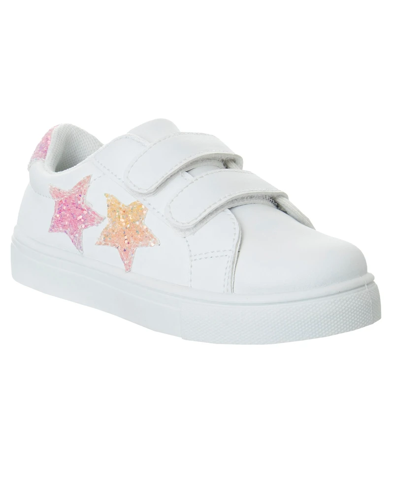 Kensie Girl Toddler Glittery Casual Sneakers