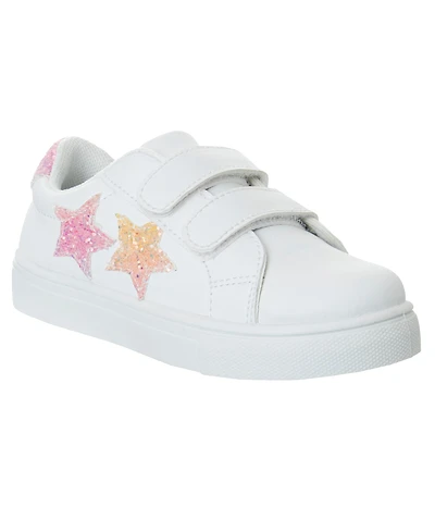 Kensie Girl Toddler Glittery Casual Sneakers