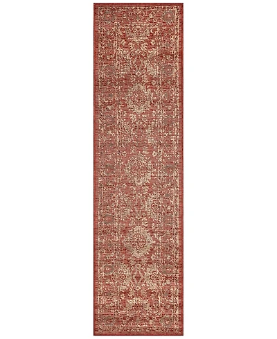 Liora Manne' Carmel Vintage Floral 1'11"x4'11" Runner Area Rug