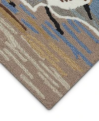 Liora Manne' Frontporch Sandpipers 2'x3' Area Rug