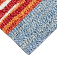 Liora Manne' Frontporch Pool Party Pug 2'x3' Area Rug