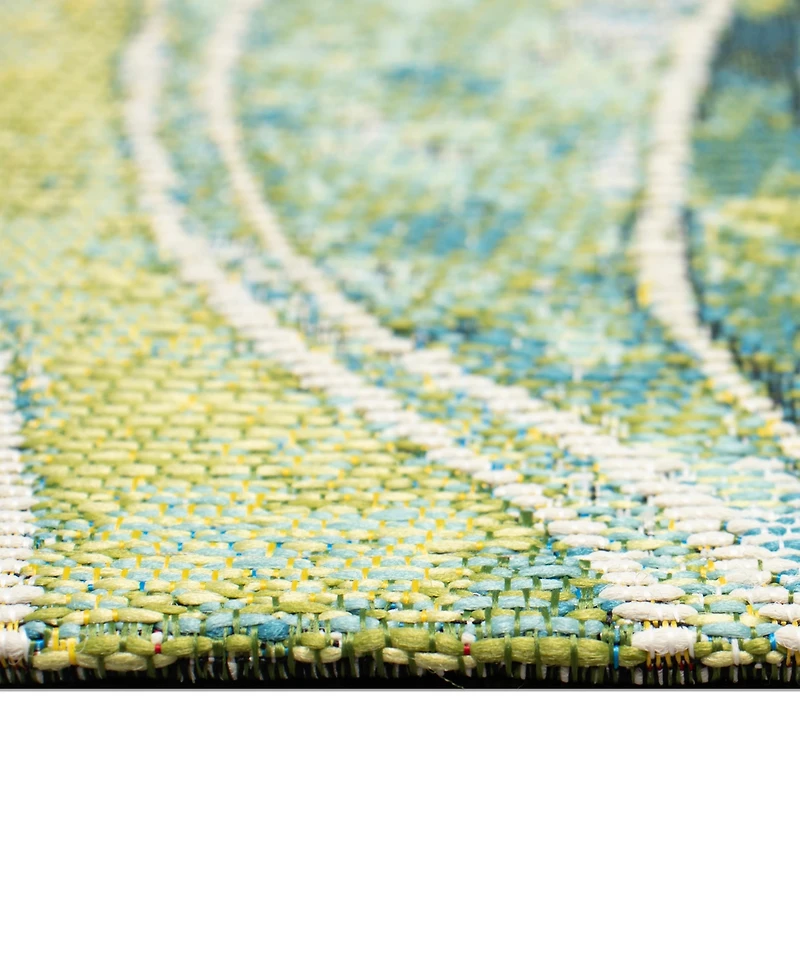 Liora Manne' Esencia Wave 1'11"x4'11" Runner Area Rug