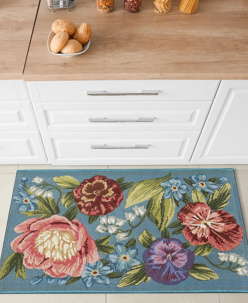 Liora Manne' Esencia Secret Garden 2'x2'10" Area Rug