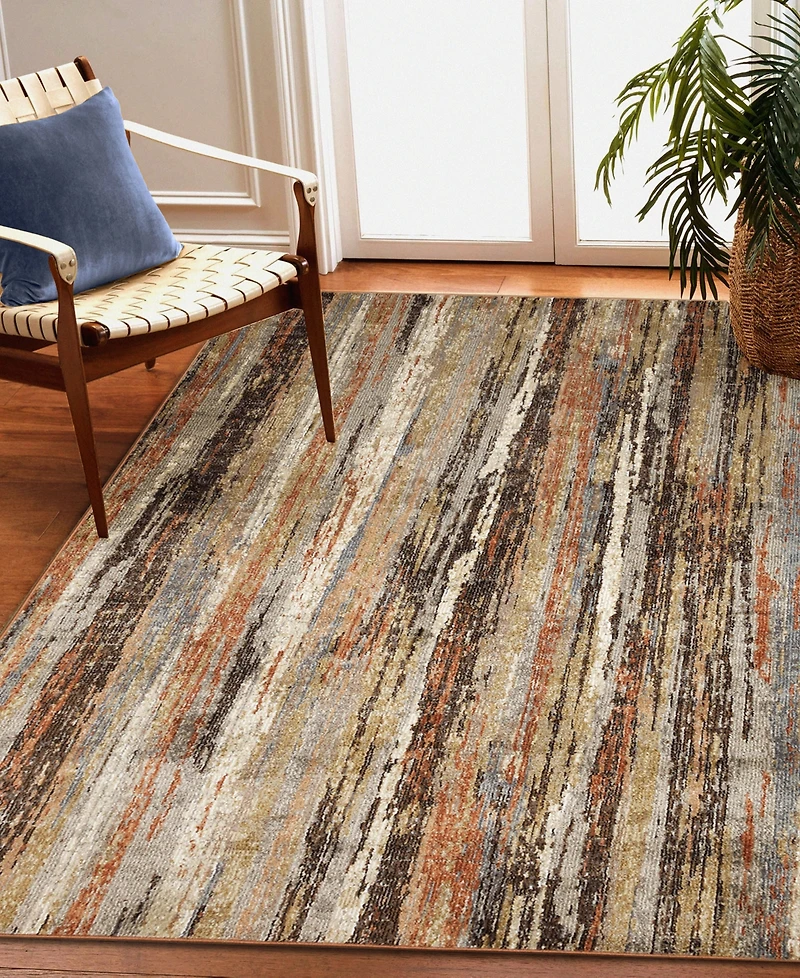 Liora Manne' Ariana Brushstrokes 3'3"x4'11" Area Rug