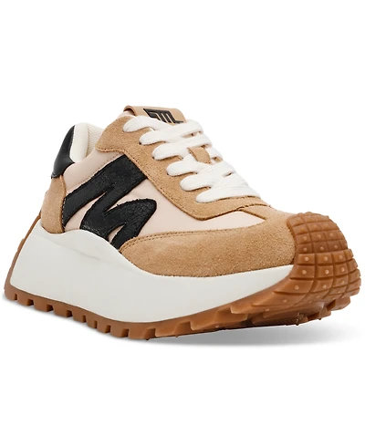 Steve Madden Women's Supercampo Chunky Lace-Up Sneakers