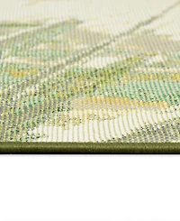 Liora Manne' Esencia Palm Fan 1'11"x4'11" Runner Area Rug