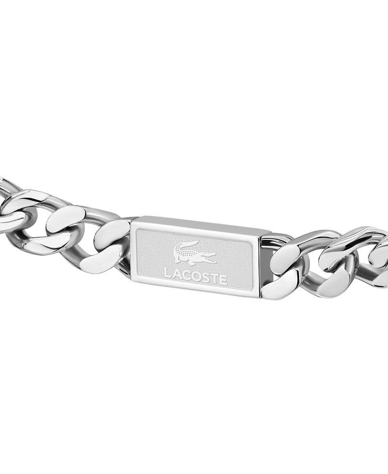 Lacoste Stainless Steel Backhand Chain Bracelet