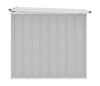 vidaXL Patio Storage Box Gray 58.7"x39"x36.6"