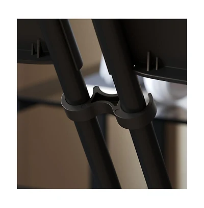 Mata Set Of 2 Wide Plastic Ganging Clips For Extra Chairs