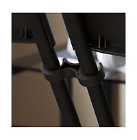 Mata Set Of 2 Wide Plastic Ganging Clips For Extra Chairs