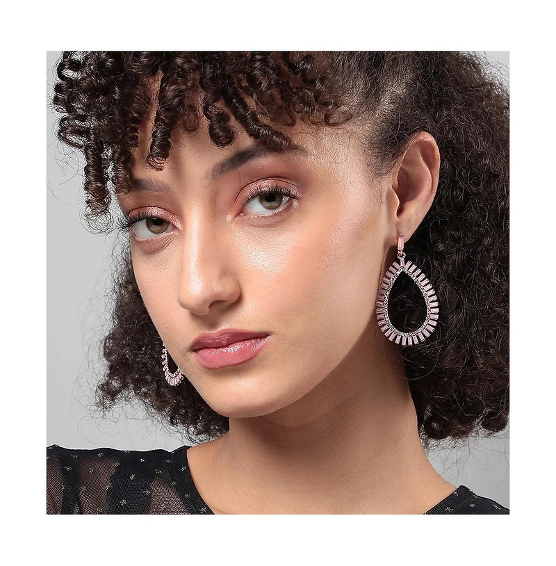 Circular Teardrop Earrings