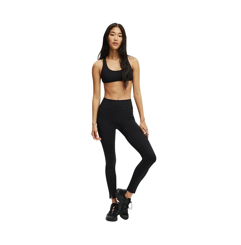 Cotton On Women's Active Ultra Soft Side Pocket Full Length Tight