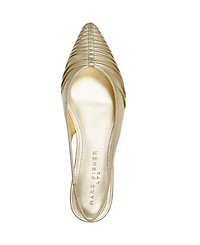 Marc Fisher Ltd Women's Dalatee Ruched Slingback Flats