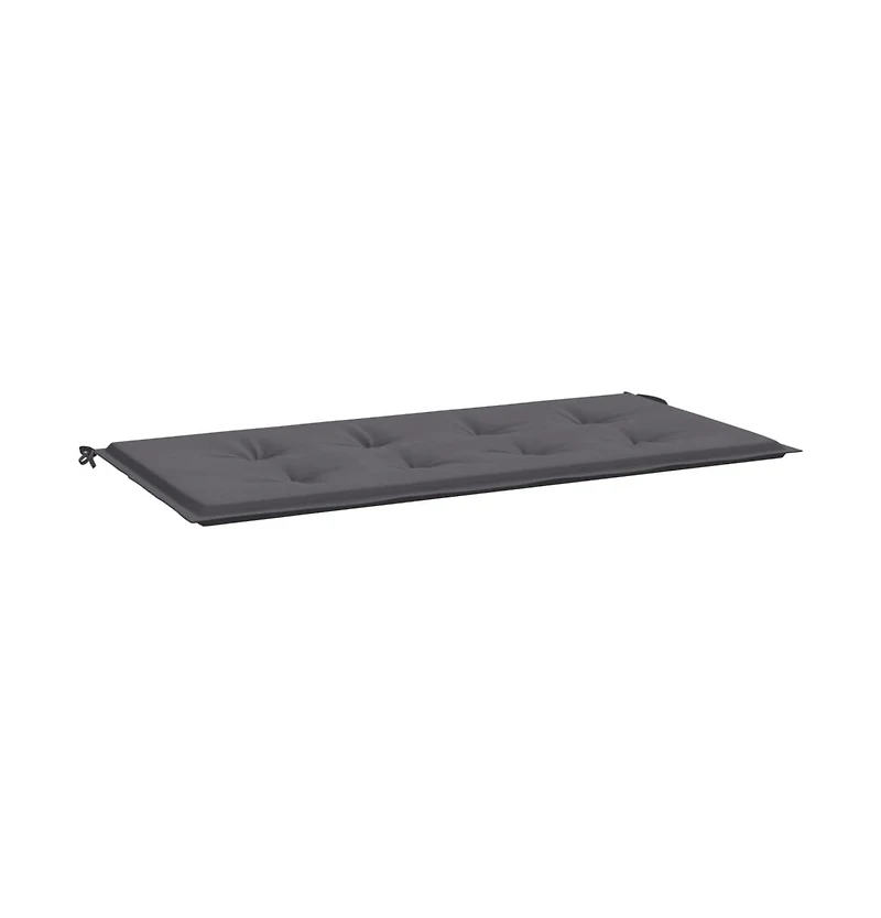 Garden Bench Cushion Anthracite 47.2"x19.7"x1.6" Oxford Fabric