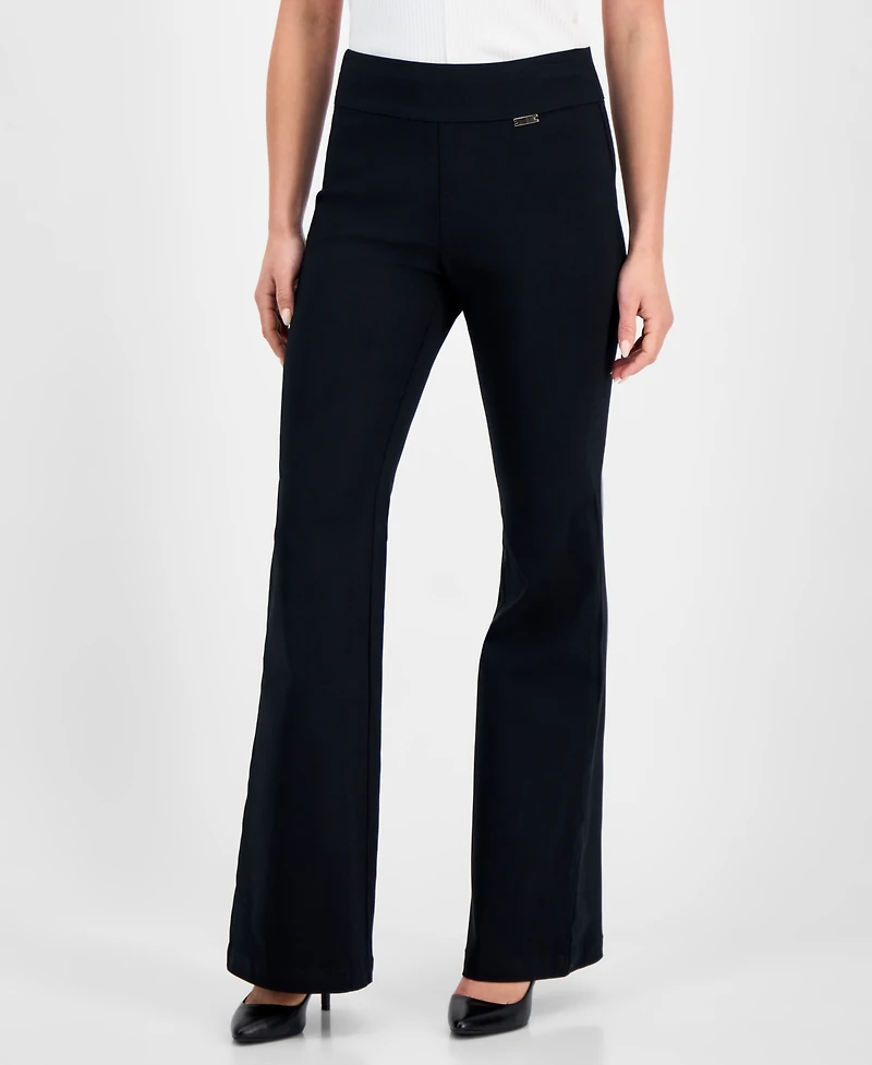 I.n.c. International Concepts Women's Flared-Leg Pull-On Pants, Exclusively at Macy's
