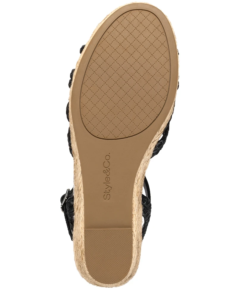 Style & Co Women's Vanaa Wedge Sandals, Exclusively at Macy's