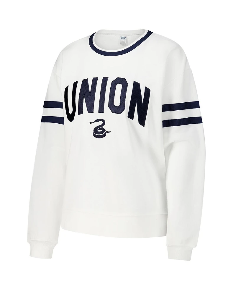 Concepts Sport Women's White Philadelphia Union Borough Long Sleeve T-Shirt