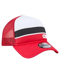 New Era Big Boys and Girls Red Kansas City Chiefs Sport Night Color Block 9FORTY A-Frame Trucker Adjustable Hat