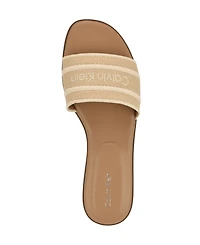 Calvin Klein Women's Kendell Flat Slip-On Sandals