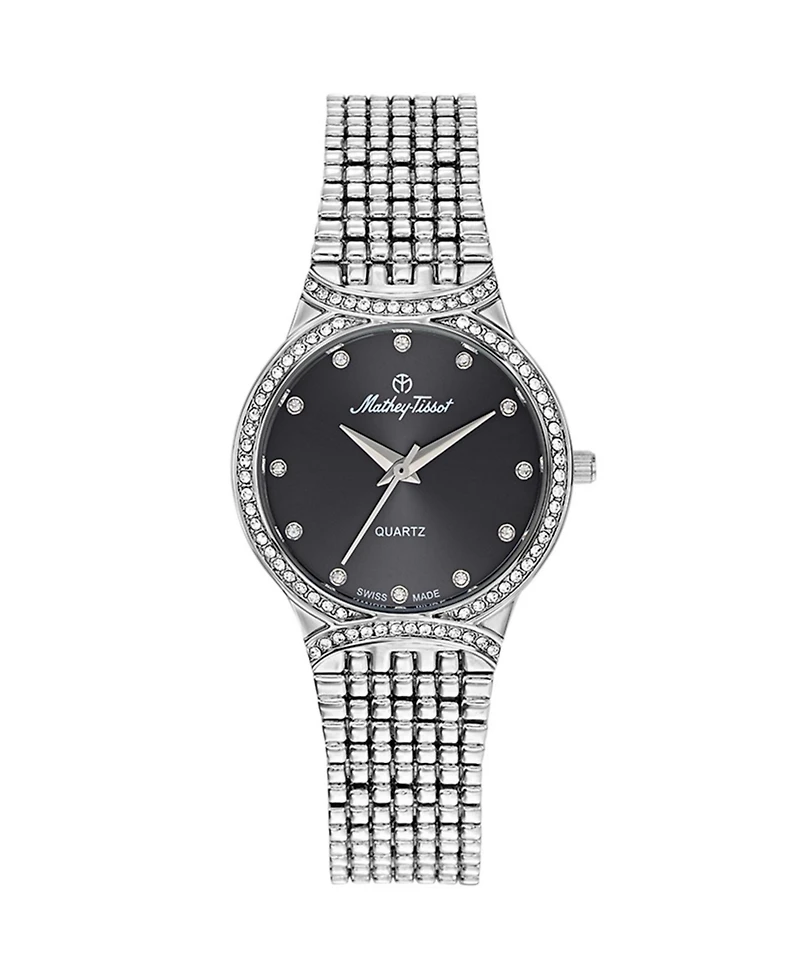 Mathey Tissot Women's Classic Black Dial Watch - D2681AN