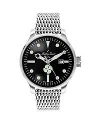 Mathey Tissot Men's Elica Black Dial Watch - U121AN