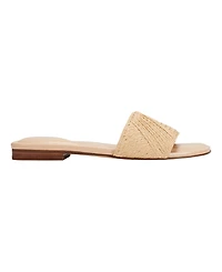 Marc Fisher Ltd Women's Murphy Square Toe Flat Sandals