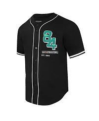 Freeze Max Men's Black Ghostbusters The Team Baseball Jersey