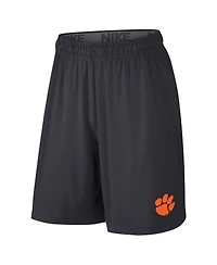 Nike Big Boys and Girls Anthracite Clemson Tigers Fly Performance Shorts
