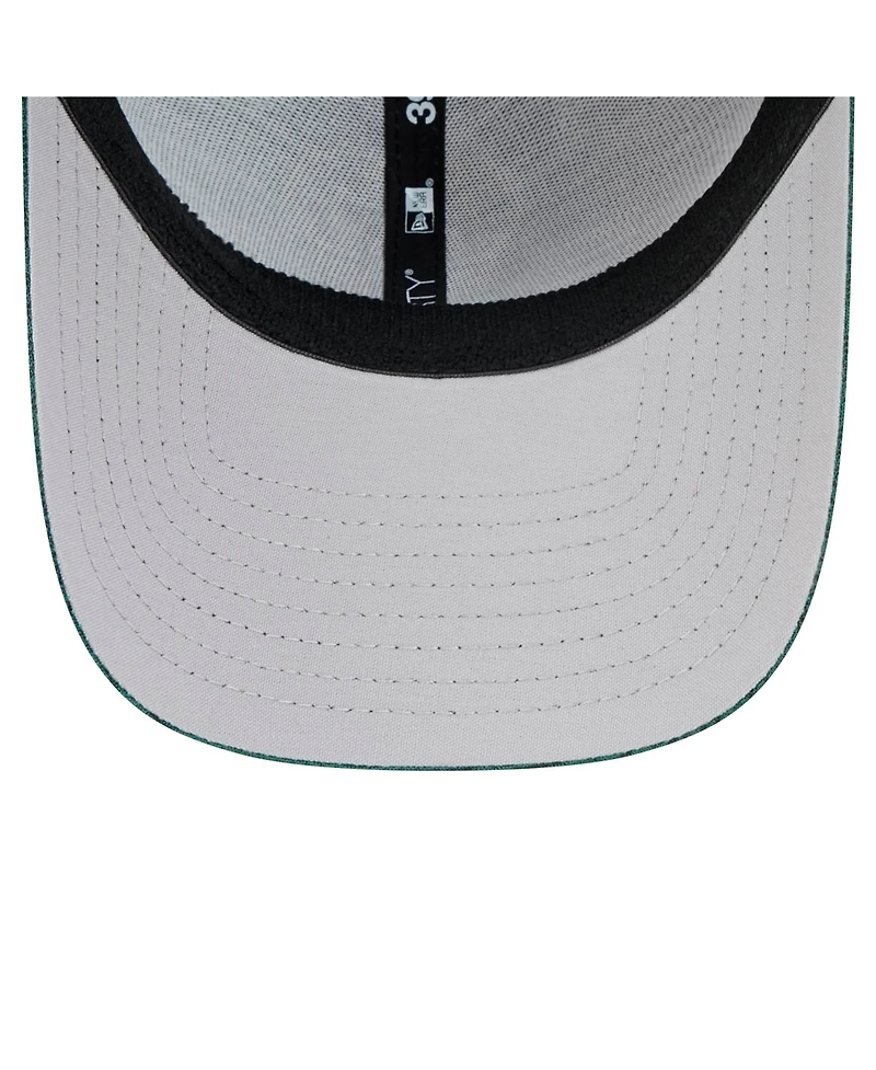 New Era Men's Hunter Green Milwaukee Bucks Active Tech Neo Flex 39THIRTY Flex Hat