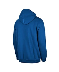 New Era Men's Dallas Mavericks Blue Tip-Off Collection Pullover Hoodie