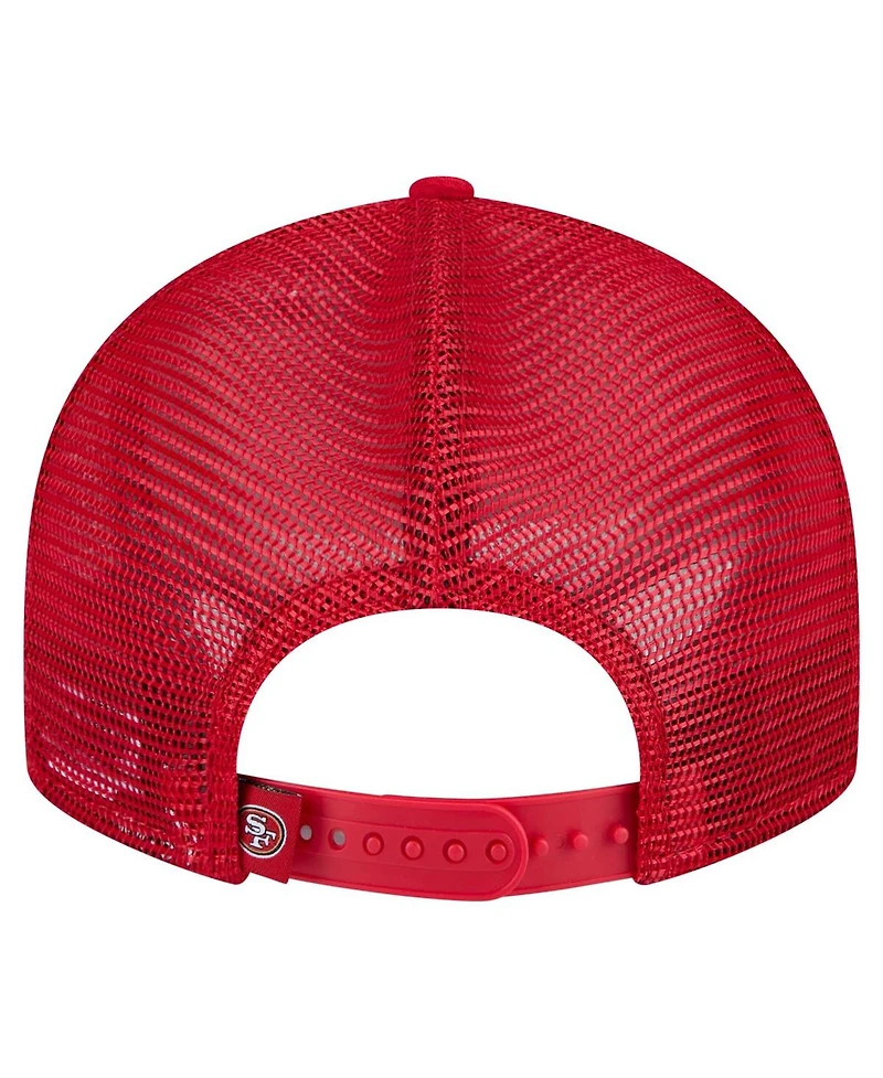 New Era Men's Scarlet San Francisco 49ers Low Profile 9FIFTY Snapback Hat