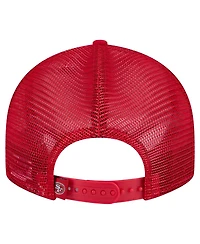 New Era Men's Scarlet San Francisco 49ers Low Profile 9FIFTY Snapback Hat