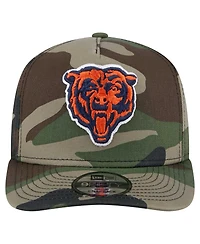 New Era Men's Camo Chicago Bears Woodsy 9FIFTY Snapback Hat