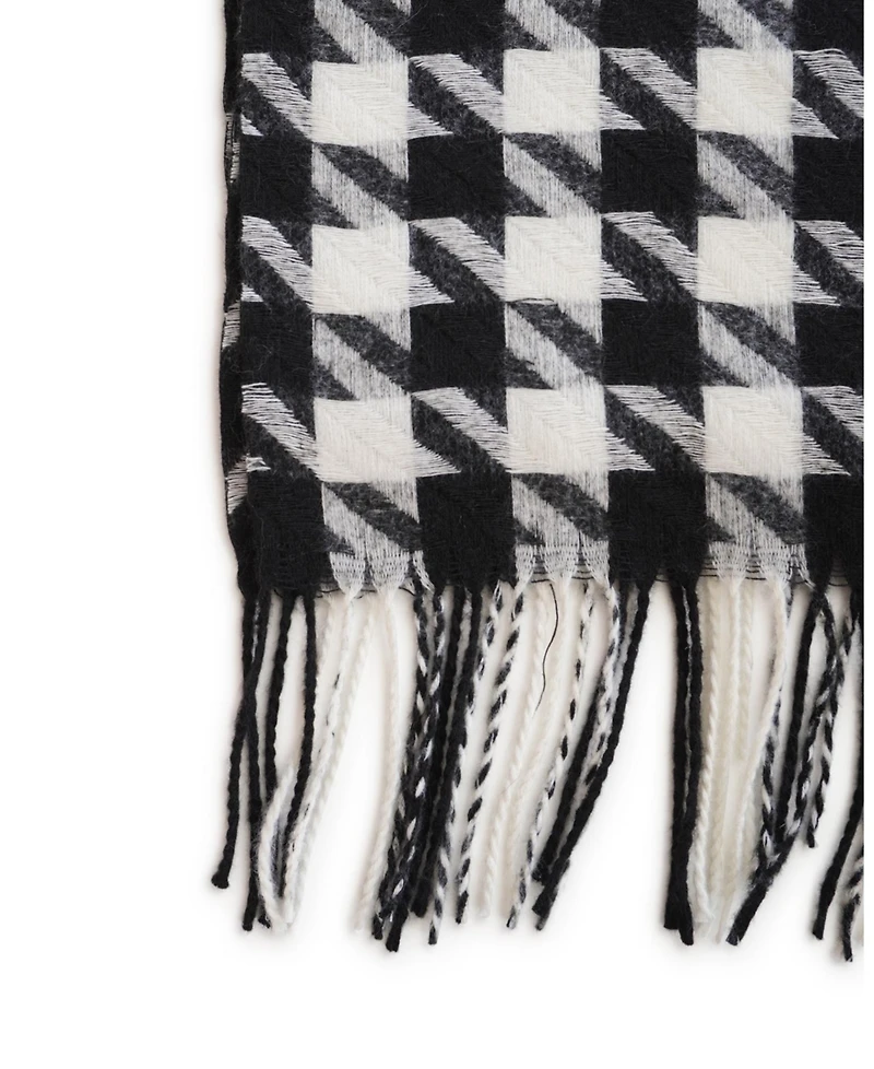 Belle & Bloom Return To Sender Houndstooth Scarf