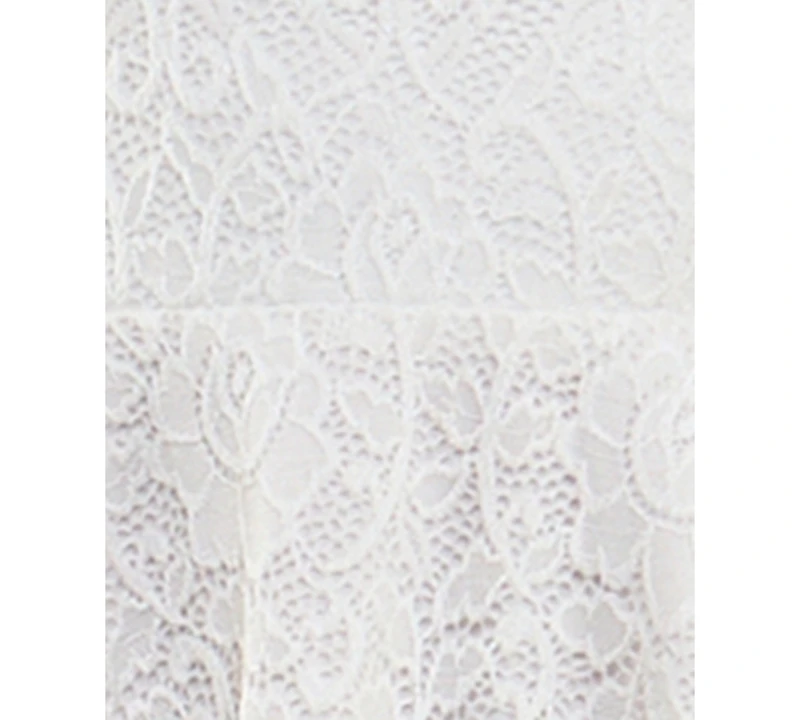 City Studios Juniors' Lace Fit & Flare Dress