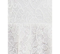 City Studios Juniors' Lace Fit & Flare Dress