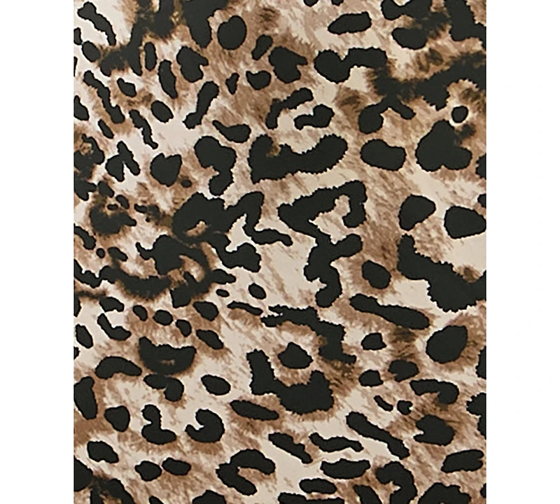 Bcx Juniors' Animal Print Halter Gown