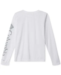 Columbia Big Girls Tidal Tee Long-Sleeve Graphic T-Shirt