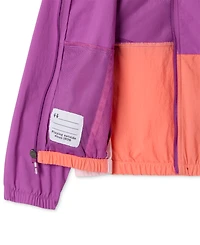 Columbia Big Girls Tabor Trail Windbreaker Jacket