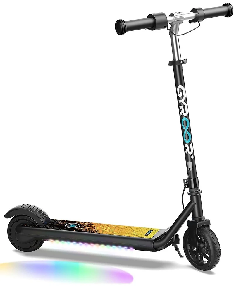 Gyroshoes H30Max Kids Electric Scooter, 150W Motor, Led Lights, Bluetooth Music, Dual Brakes, Fast Charging