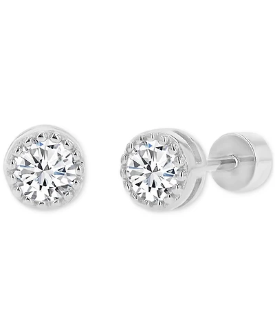 Cubic Zirconia Stud Earrings (3/8 ct. t.w.) 14k Gold-Plated Sterling Silver