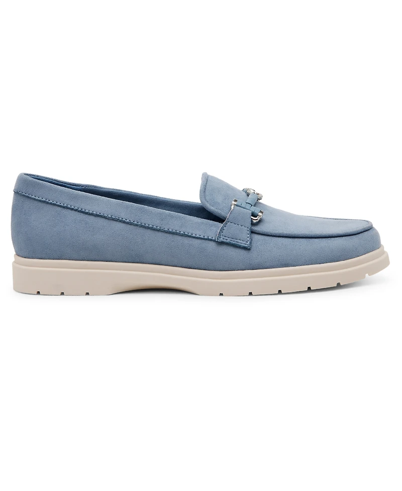 Anne Klein Women's Amara Chain Detail Slip On Loafers