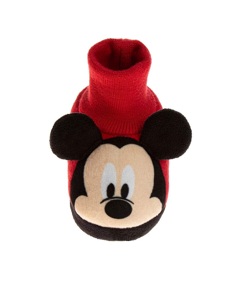 Disney Infant Baby Boys Mickey Mouse Bootie Shoe