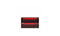 Slickblue Glass Door Shoe Box Storage Cabinet for Sneakers with Rgb Led Lights for Stylish Display and Organization