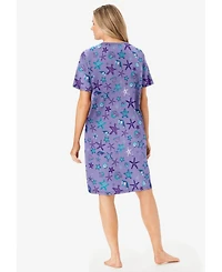 Dreams & Co. Women's Print Sleepshirt